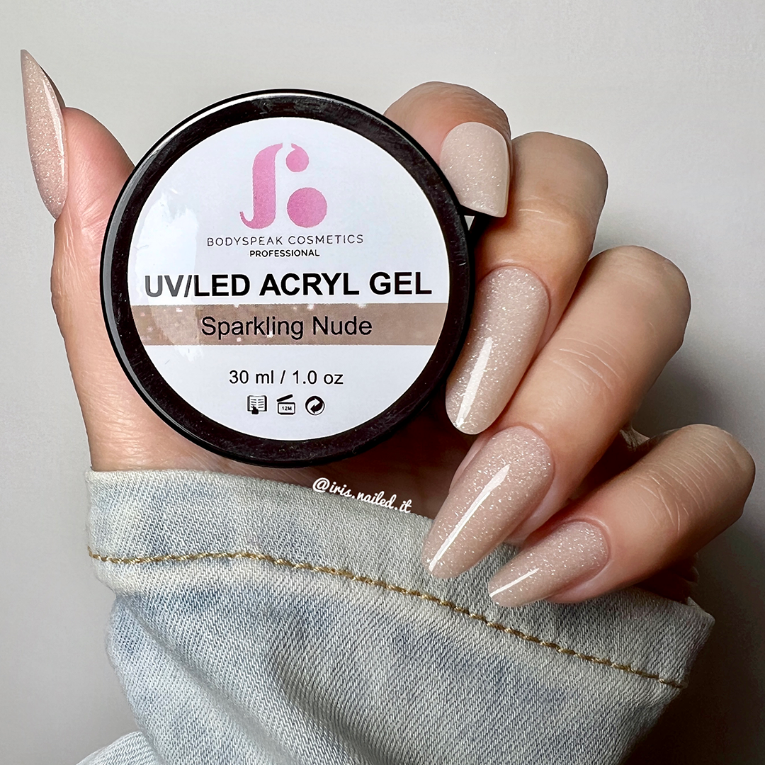 Sparkle Nude | BSC Acryl Gel in pot 30 gram.