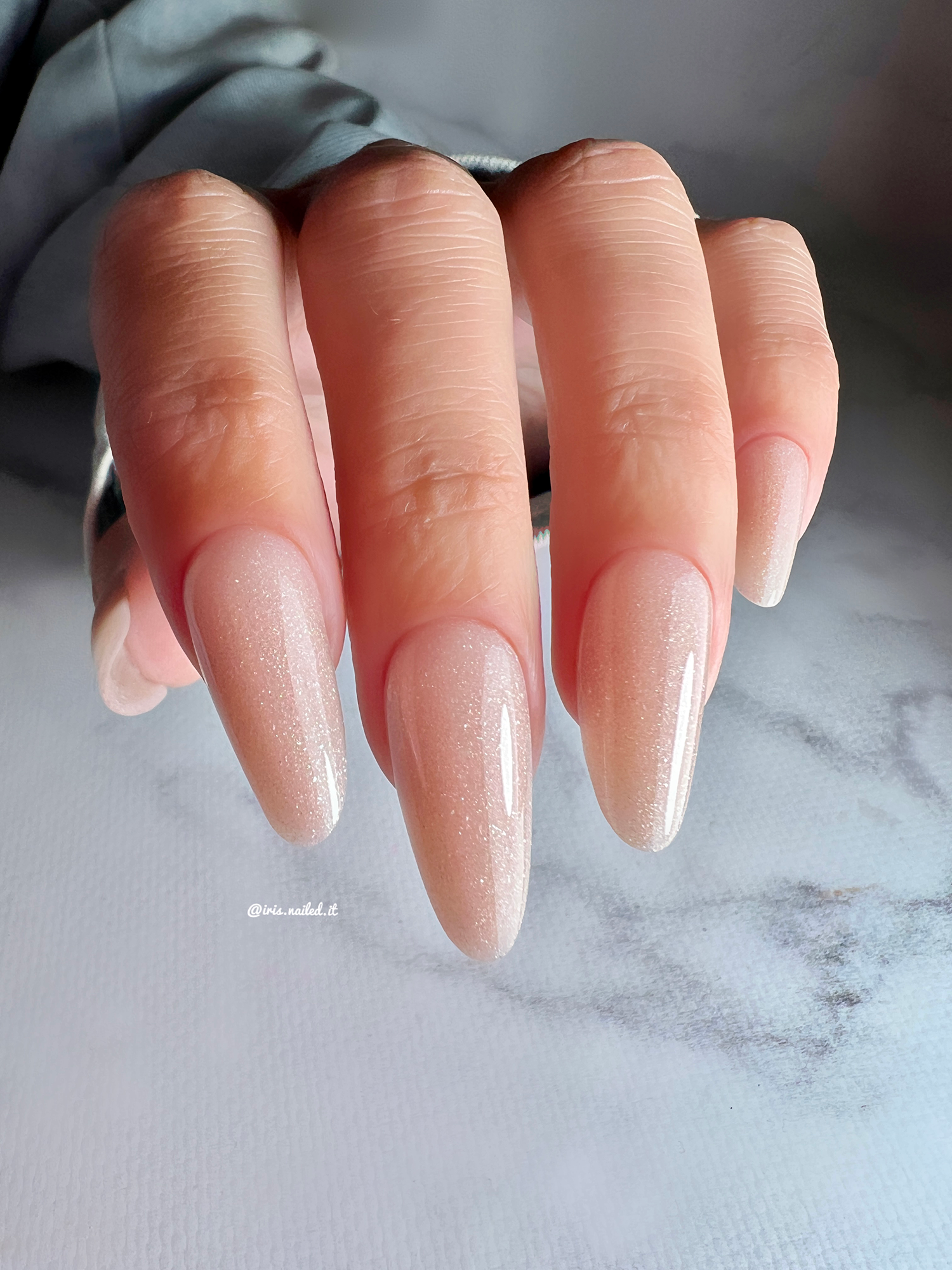 Sparkle Nude | BSC Acryl Gel in pot 30 gram.