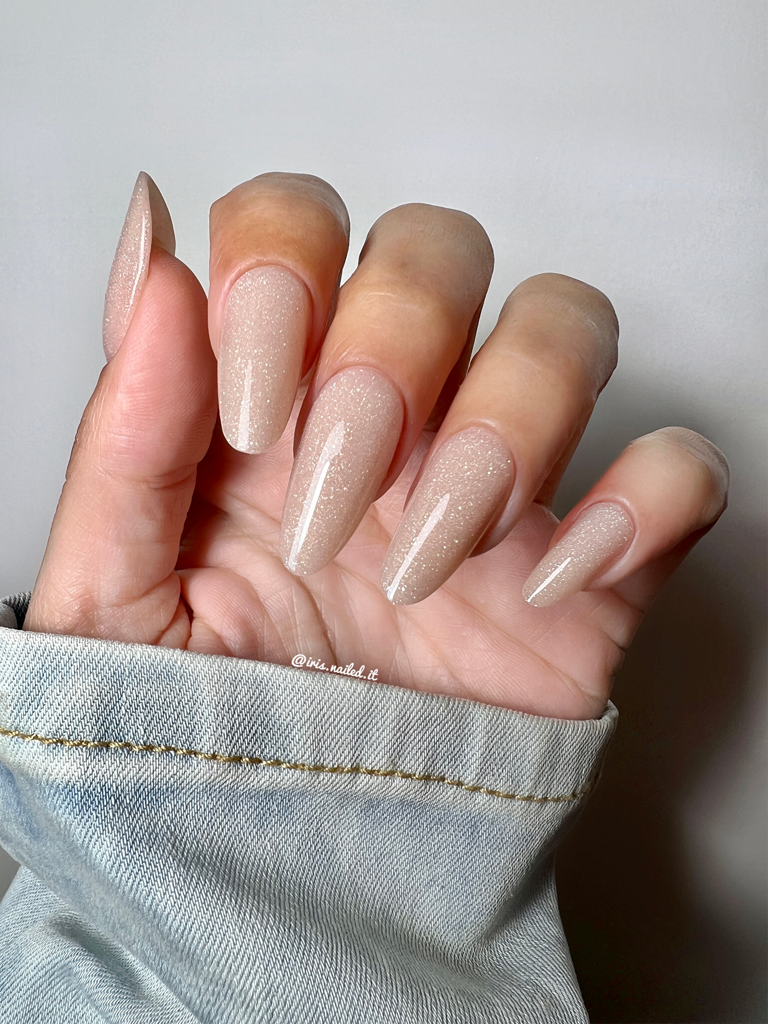 Sparkle Nude | BSC Acryl Gel in pot 30 gram.