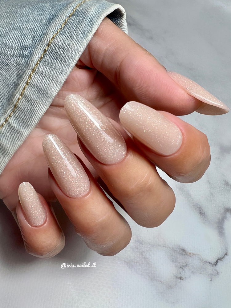 Sparkle Nude | BSC Acryl Gel in pot 30 gram.