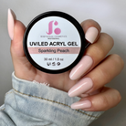 Sparkle Peach | BSC Acryl Gel in pot 30 gram.