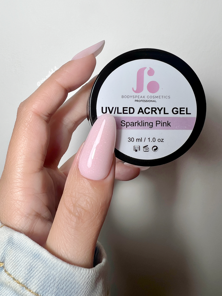 Sparkle Pink | BSC Acryl Gel in pot - Bodyspeak Cosmetics