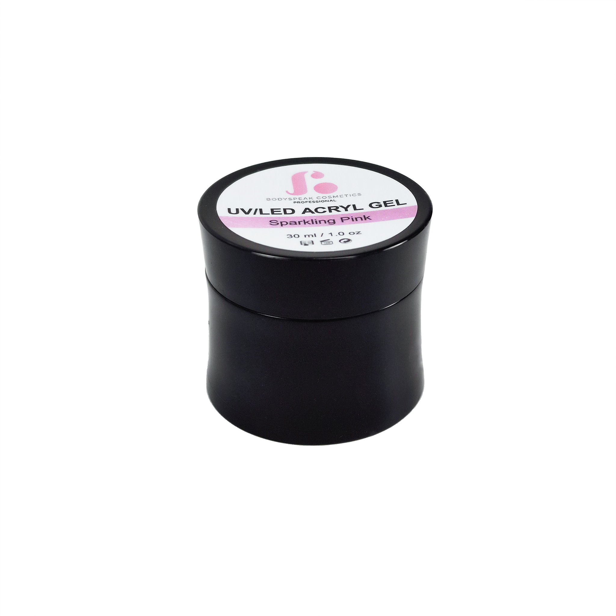 Sparkle Pink | BSC Acryl Gel in pot 30 gram.