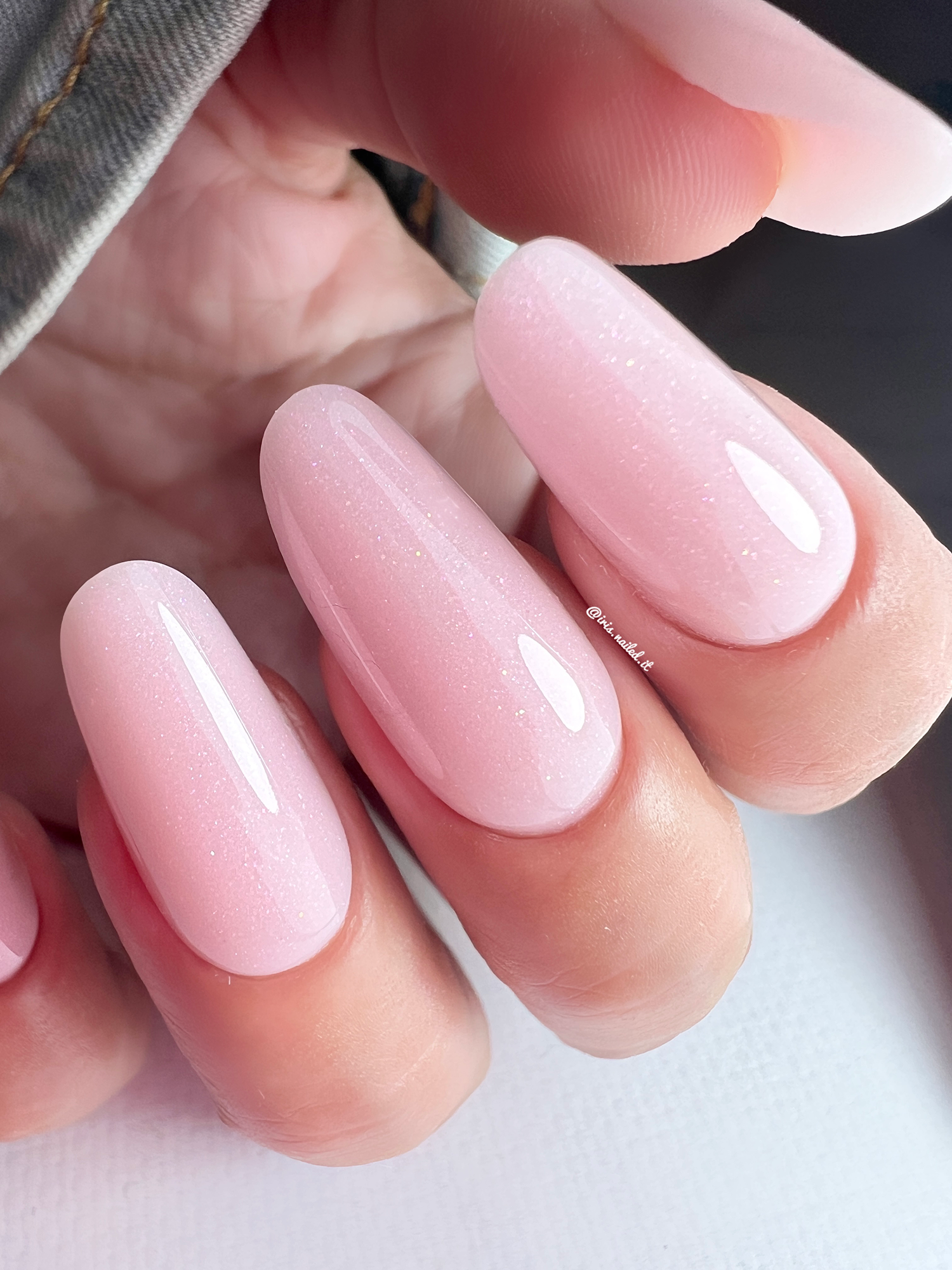 Sparkle Pink | BSC Acryl Gel in pot 30 gram.