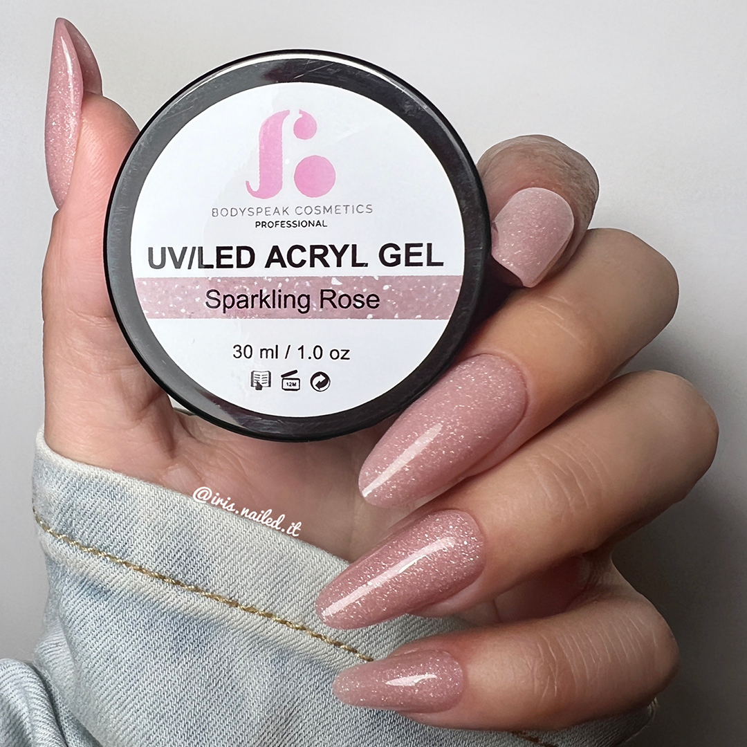 Sparkle Rose | BSC Acryl Gel in pot 30 gram.