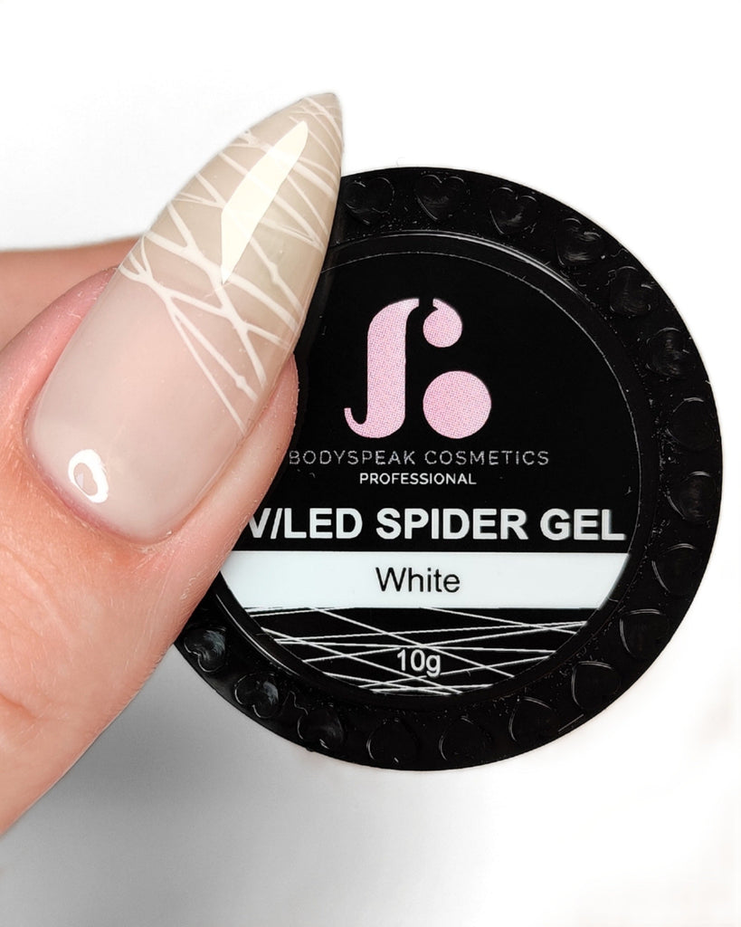 Spider Gel | White 10ml - Bodyspeak Cosmetics