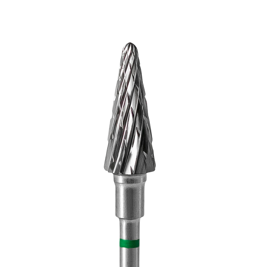 Staleks Carbide Cone Drill Bit Green (6 mm / 14 mm)