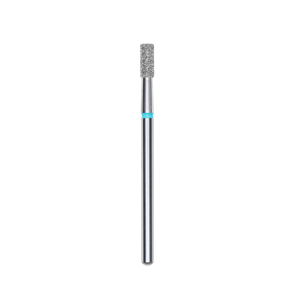 Staleks Diamond Cylinder Drill Bit Blue (2,5 mm/6 mm) - Bodyspeak Cosmetics