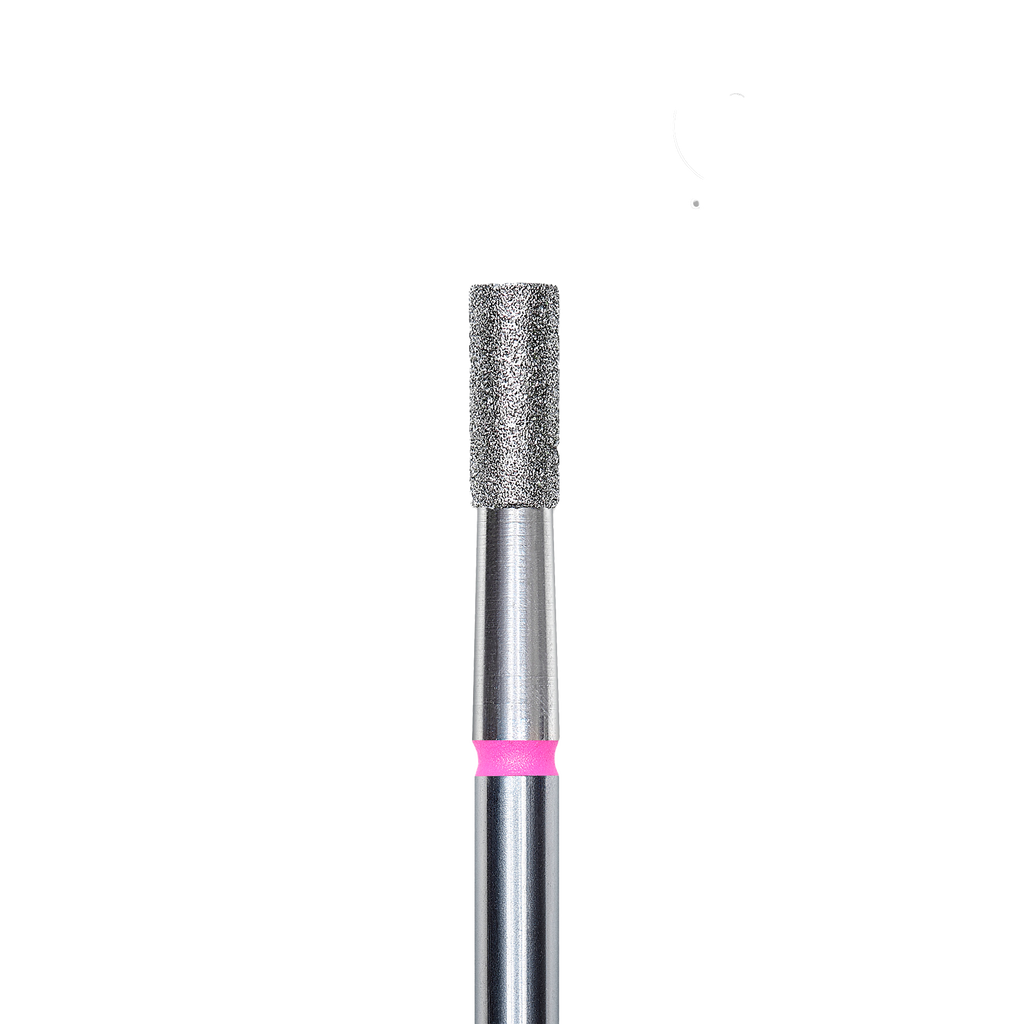 Staleks Diamond Cylinder Drill Bit Red (2,5 mm/6 mm) - Bodyspeak Cosmetics
