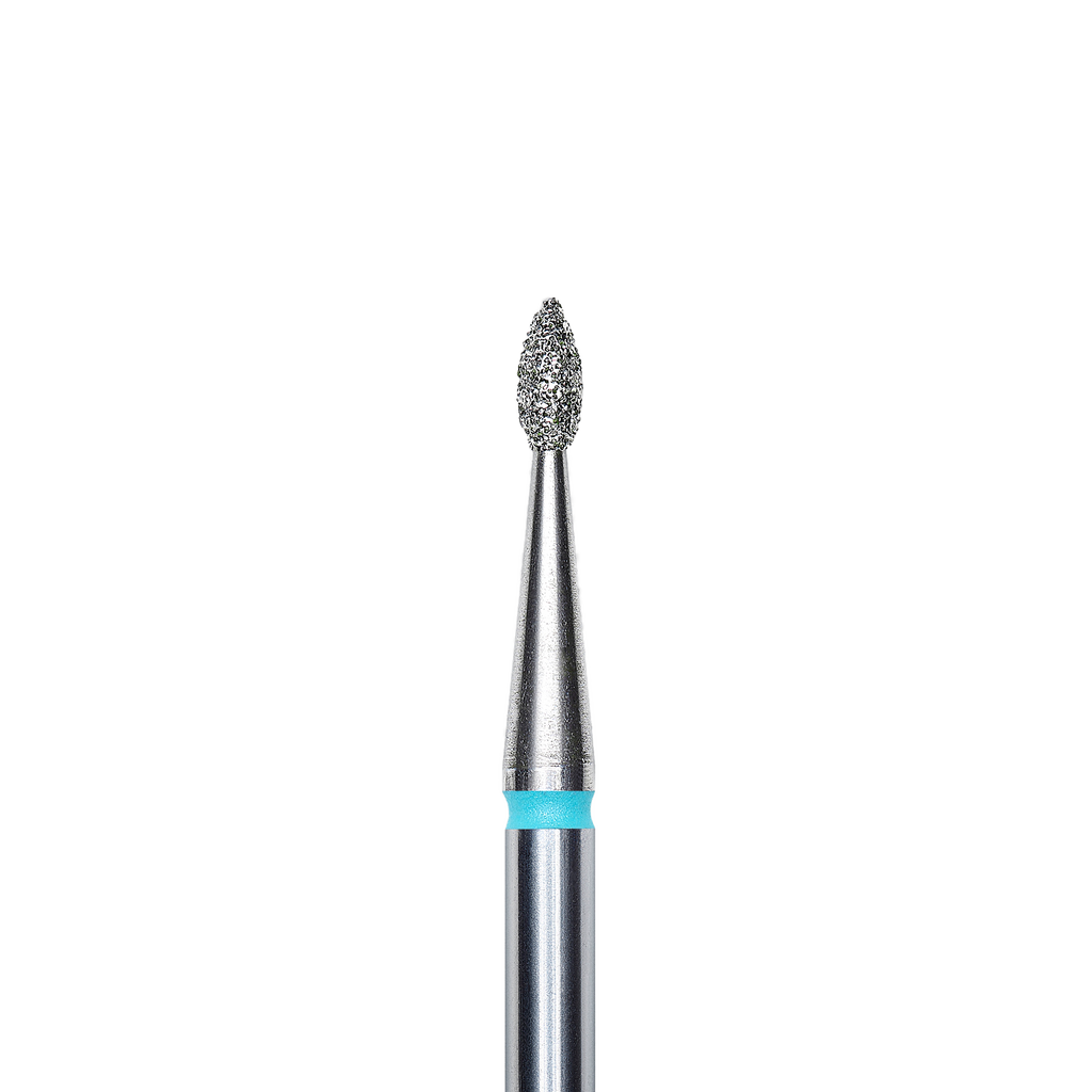 Staleks Diamond Drop Drill Bit Blue(1,6 mm/ 4 mm) - Bodyspeak Cosmetics