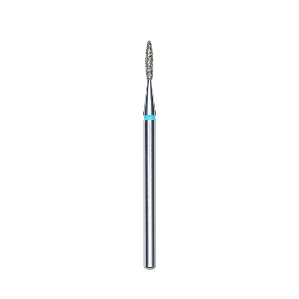 Staleks Diamond Flame Drill Bit Blue (1.6 mm/8 mm) - Bodyspeak Cosmetics