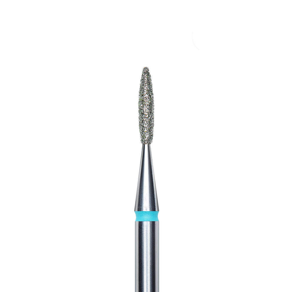 Staleks Diamond Flame Drill Bit Blue (1.6 mm/8 mm) - Bodyspeak Cosmetics