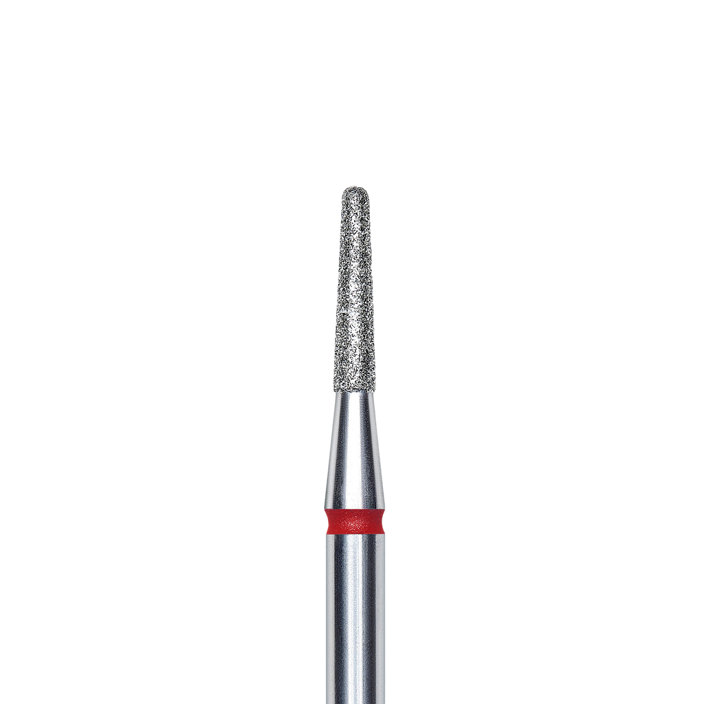 Staleks Diamond Frustum Drill Bit Red (1.8 mm/8 mm) - Bodyspeak Cosmetics
