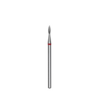 Staleks Diamond Pointed Flame Drill Bit Red (1.8 mm/8 mm)