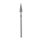 Staleks Pointy Pear Diamond Drill Bit Red 5 mm/ 12 mm