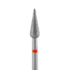 Staleks Pointy Pear Diamond Drill Bit Red 5 mm/ 12 mm