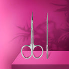 Staleks Professional Cuticle Hooked Scissors EXPERT 51.3 (Right handed)