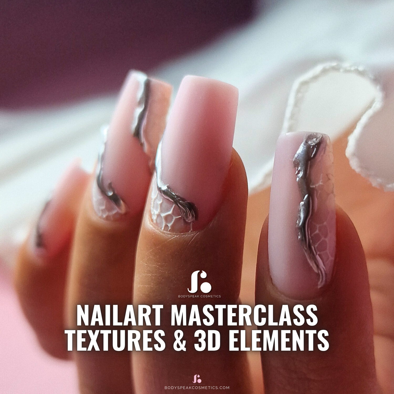 Textures & 3D Elements Nailart Masterclass | Za. 8 november