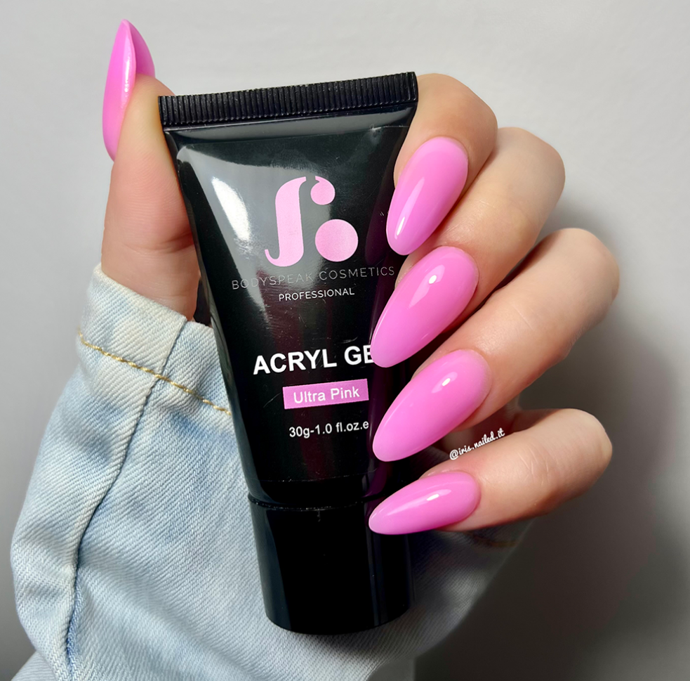 Ultra Pink | BSC Acryl Gel in tube 30 gram.