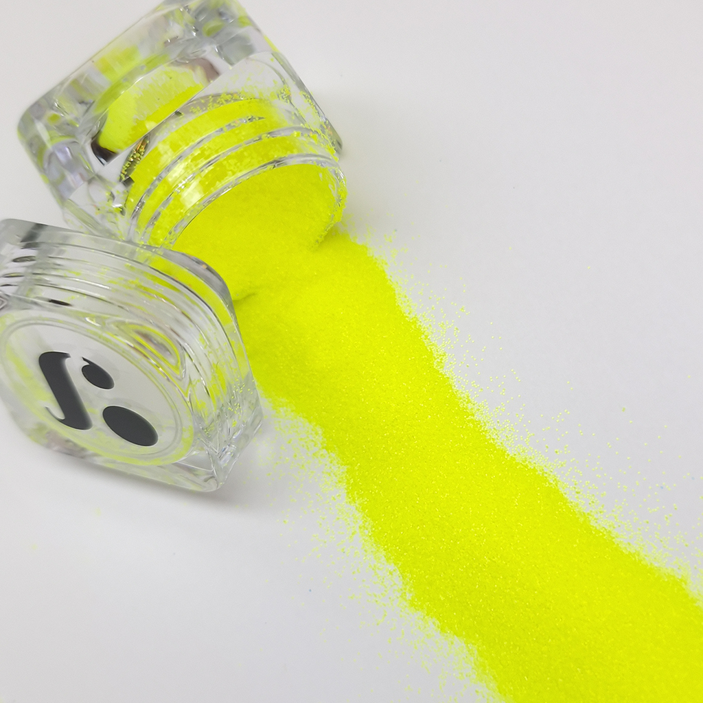 Yellow Neon Sugar | Sparkle jar 5g - Bodyspeak Cosmetics