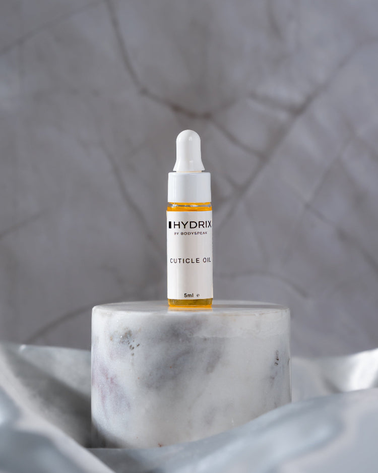 HYDRIX Cuticle Oil 5ml — watervrije nagelriemolie met squalaan en jojoba-olie